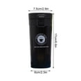 thumbnail image 7 of Holloyiver Stainless Steel Water Bottle Vacuum Insulated travel Coffee Cup Flip Lid wide mouth Double Walled leak proof flask keepsHot Cold 12Hours B, 7 of 7