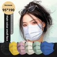 thumbnail image 4 of 10pcs Butterfly Face Mask Korea Face Mask V-Shaped 3d Lightweight Comfortable Masks Individual Packing SunProtection 2025, 4 of 8