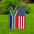 thumbnail image 5 of American South Africa Flag South African Friendship U.S.A Memorial Day Patriotic For House Flag, Double-Sided Decorative Outdoor Flag, Patriotic Polyester Yard Flag 29.5 x 39.5 in, 5 of 5