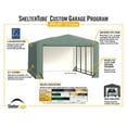thumbnail image 5 of Sheltertube Wind And Snow-Load Rated Garage, 12X27X8 Green, 5 of 12