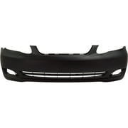 Front BUMPER COVER Compatible For Toyota Corolla 2005-2008 Primed CE/LE Models - CAPA