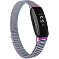 thumbnail image 1 of MYKOMI pour Fitbit Inspire 2 Bracelets Femmes Hommes, Bracelet en Maille Métallique en Acier Inoxydable Réglable Bracelet Magnétique de Remplacement pour Fitbit Inspire 2 Tracker D\'entraînement Physique, 1 of 8