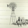 thumbnail image 2 of Vintage Old Texas Windmill Poster Print by Atelier B Art Studio, 2 of 2