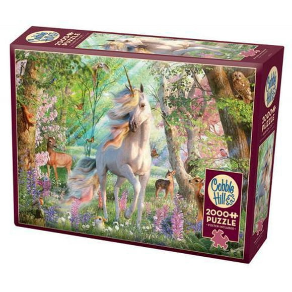 COBBLE HILL Casse-Tête - UNICORN & FRIENDS - 2000 Pcs - COBBLE HILL - LICORNE & AMIS - 2000 Pcs