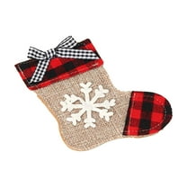 JWshufel Christmas Table Cutlery Set Christmas Plates Christmas Dinnerware Sets Festive Embroidered Polyester Decor Non Slip Base for Home and Dining 3.9in Multicolor