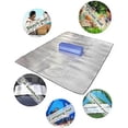 thumbnail image 3 of Tent Rug Convenient Foldable 100-300cm Stay Warm Outdoor Travel Moistureproof Mat Beach Camping Mat Camping Tent Sleeping Pad, 3 of 5