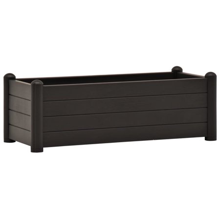 vidaXL Planter Flower Box Raised Flower Bed Outdoor Planter for Patio Lawn