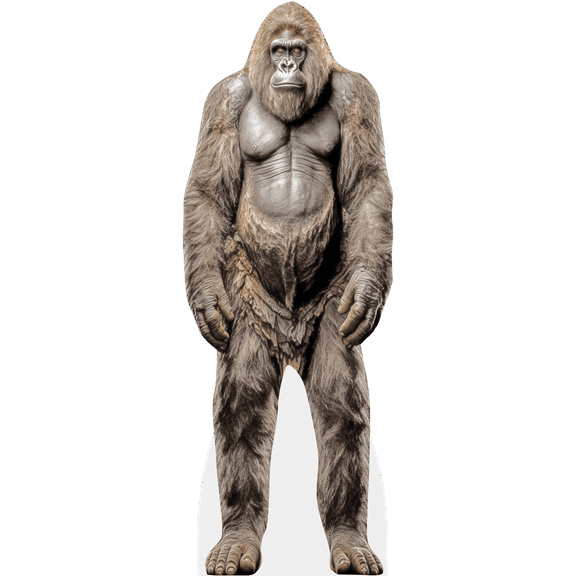 Cryptid (Ape Man) Mini Cardboard Cutout Standee