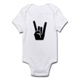 thumbnail image 1 of CafePress - Rock Finger Symbol Infant Bodysuit - Baby Light Bodysuit, 1 of 1