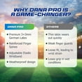 thumbnail image 5 of Vizari Soccer Goalkeeper Gloves - Pro Goalie Gloves for Kids, Youth & Adults - Finger Protection , Durable Grip and suitable for All-Weather, 5 of 6