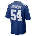 thumbnail image 3 of Men's Nike Dyontae Johnson  Royal New York Giants Team Game Jersey, 3 of 3