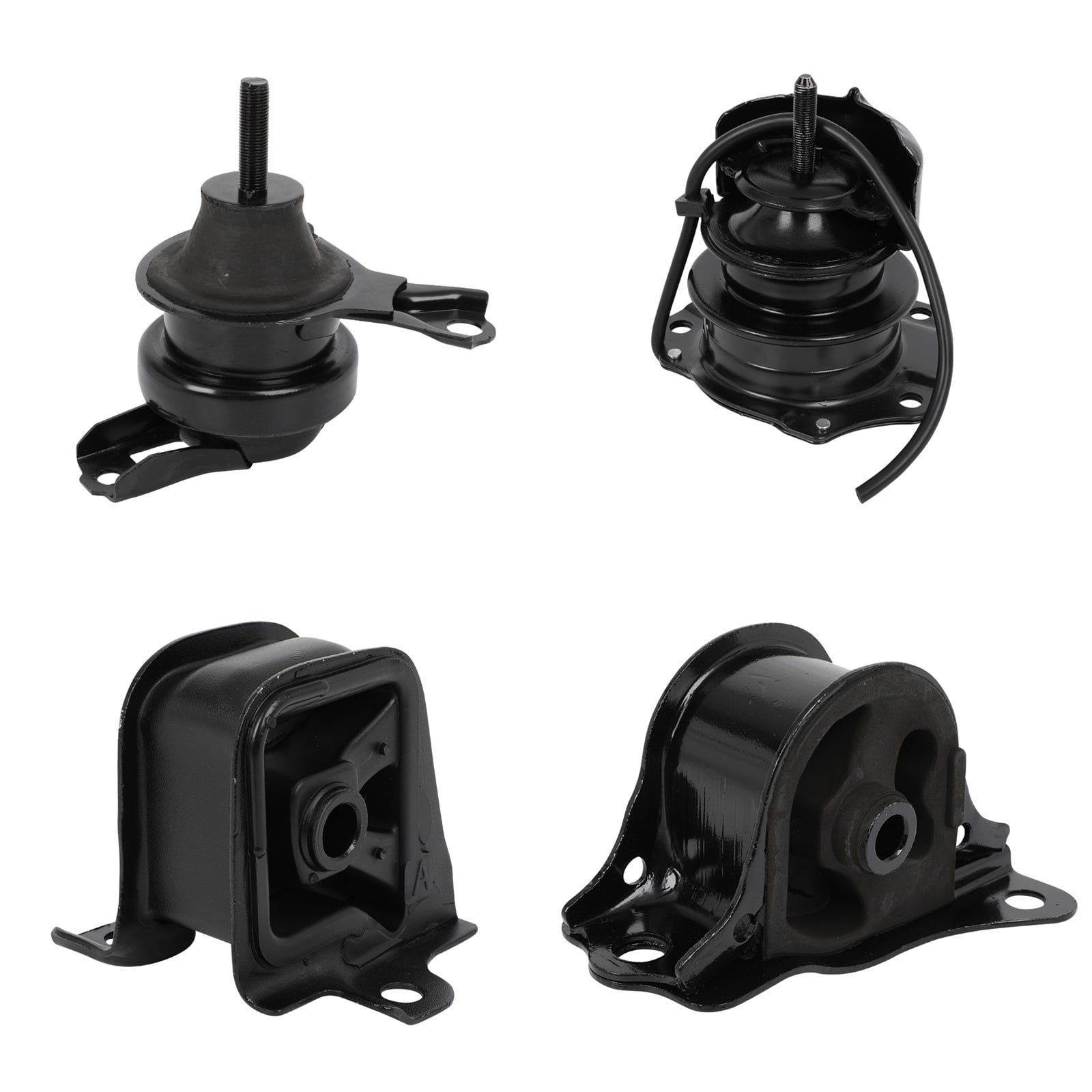 ECCPP Engine Motor Mount and Transmission Mount Set Fit For Honda Accord 1998 1999 2000 2001 2002 2.3L, Automatic Transmission A6572 A6564 A6583 A6570