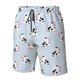thumbnail image 4 of Balery Cute Farm Cow Traje de Baño Estilo Hawaiano para Hombre, Shorts de Secado Rápido con Bolsillos-Large, 4 of 6