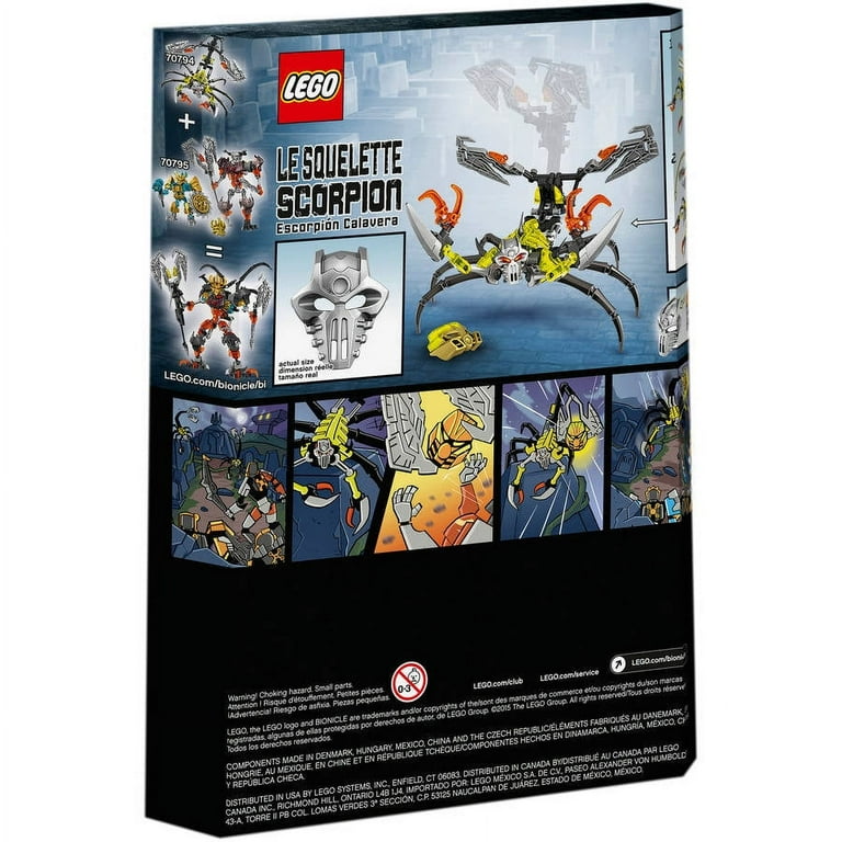 LEGO Bionicle 70794 Skull Scorpio Building Kit