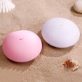 thumbnail image 3 of Zootealy Ultrasonic Aroma Diffuser Humidifier Small Shell Style Essential Oil Diffuser 80ML Portable Waterless Auto Power Off Colorful Night Light for Home Office Pink, 3 of 8