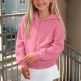 thumbnail image 3 of HomeDM Sweatshirts Boys and Girls Long Sleeve Zip Up Hoodies with Pockets Casual Jacket, 3 of 10