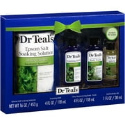 Dr Teal's Relax & Relief Eucalyptus Spearmint Bath Gift Set, 4 piece