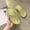 Green, variant on Fesfesfes Lazy Shoes Women's Orthotic Flip Flops With Arch Support Soft Thong Pillow Sand