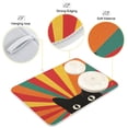 thumbnail image 4 of Yayeee Dish Drying Mat for Kitchen Counter Ultra Absorbent Easy Clean Pad 18x16", Black Cat, 4 of 7