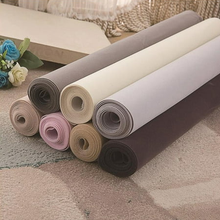 45 x 200cm Self-adhesive Velvet Flock Liner Jewelry Contact Paper Craft Fabric Peel Stick (Best Fabric For Purse Lining)