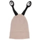 thumbnail image 3 of Lindo gorro de punto de ganchillo para bebés, niños y niñas, gorro cálido Beige, 3 of 9