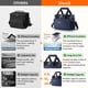 thumbnail image 3 of Bolsa de almuerzo Lifewit, grande, aislante, azul oscuro, 8,5 L, 3 of 7