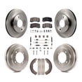 thumbnail image 1 of Transit Auto Front Rear Disc Brake Rotors Ceramic Pads and Drum Kit (7Pc) for Car Mitsubishi Lancer K8T-102810, 1 of 11
