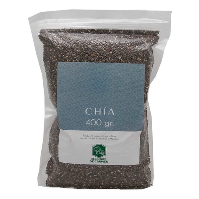 Chía Orgánica Agroecológica 400g Huerto De Carmen Semilla Huerto de Carmen Original