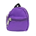 thumbnail image 1 of sweethay Bolso de muñeca, bonita y colorida Micro, adorable llavero con moneda, bolsos suaves, monedero, juguetes, , accesorios DIY para niños Bolsas de mensajero y de hombro Púrpura, 1 of 6