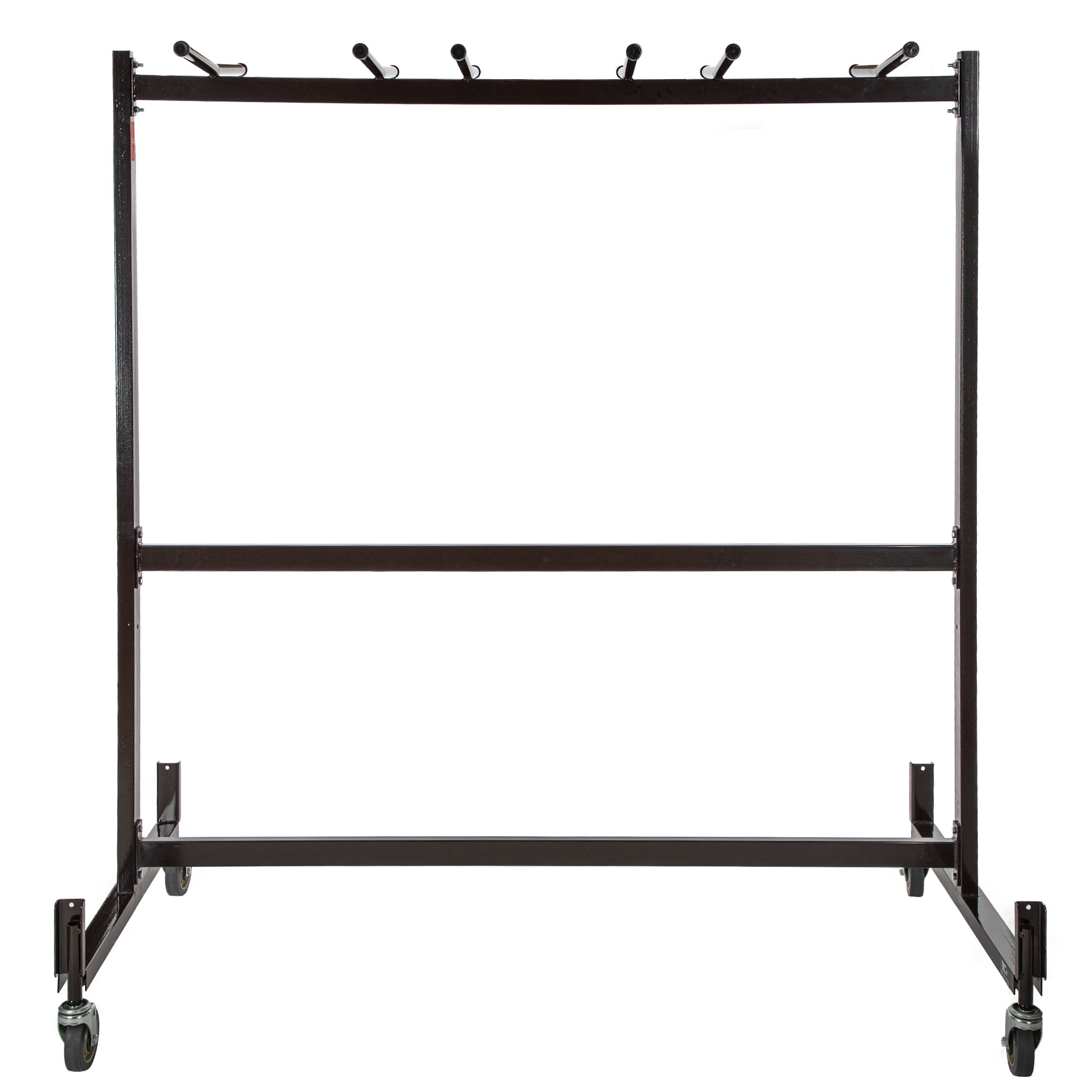 Hampden Furnishings Preston Table & Chair Storage Cart, Brown Steel