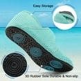 thumbnail image 4 of Water Shoes for Women Men Barefoot Beach Swim Aqua Socks Summer Wide Slides Sandals Quick Dry Pool River Sea Sock Shoes, 4 of 6