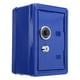 thumbnail image 2 of Caja fuerte de metal peque?a, caja de almacenamiento de dinero para ni?os, caja de dinero con mini llaves para ni?os, caja de almacenamiento de cambio extraíble(azul) EOTVIA NO, 2 of 6