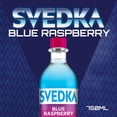 thumbnail image 2 of Svedka Blue Raspberry Vodka, 750ml 70 Proof, 2 of 9