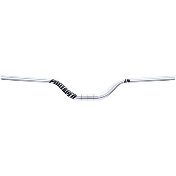 ProTaper A76 Handlebar - 810mm, 76mm Rise, 31.8mm, Aluminum, Polished Silver
