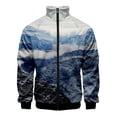 thumbnail image 3 of Chaqueta con estampado de paisaje de montaña nevada en 3D, chaquetas con gráficos de paisajes divertidos para hombres y niños, ropa de calle de moda, ropa superior, 3 of 5