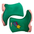 thumbnail image 3 of Bota De Lluvia Para Niña Castalia 520-60 Verde Con Brillos, 3 of 3