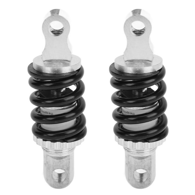 par de amortiguadores de resorte de suspensión trasera de amortiguación ajustable para motocicleta Scooter 105mm