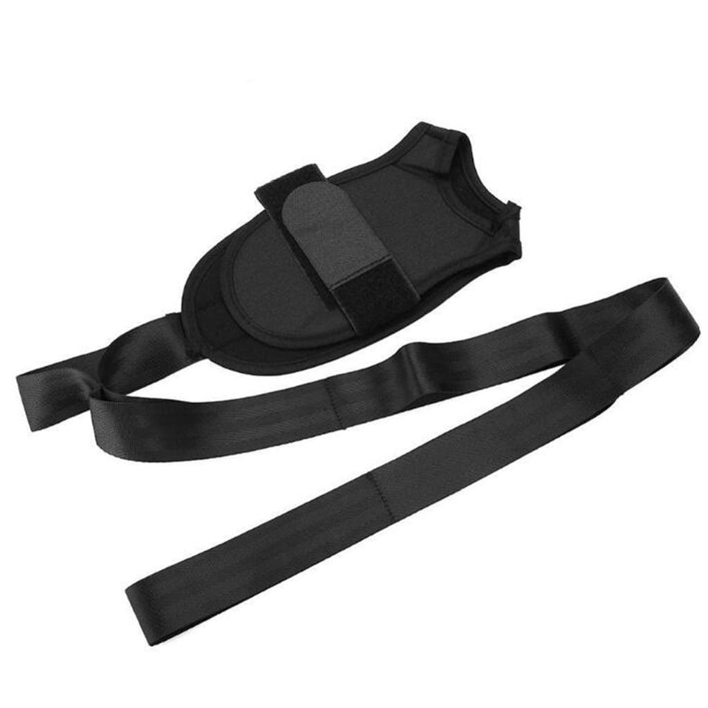 Durable Stretch Strap Pilates Belt 6 Loops Leg Stretcher Waist Correct Ankle 
