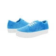 thumbnail image 2 of Jessica Simpson Womens Edda Platform Fashion Sneakers Blue 6.5 Medium (B,M), 2 of 3