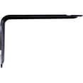 thumbnail image 1 of ménsula sencilla 30 x 20 x 4.1 cm negro, 1 of 4