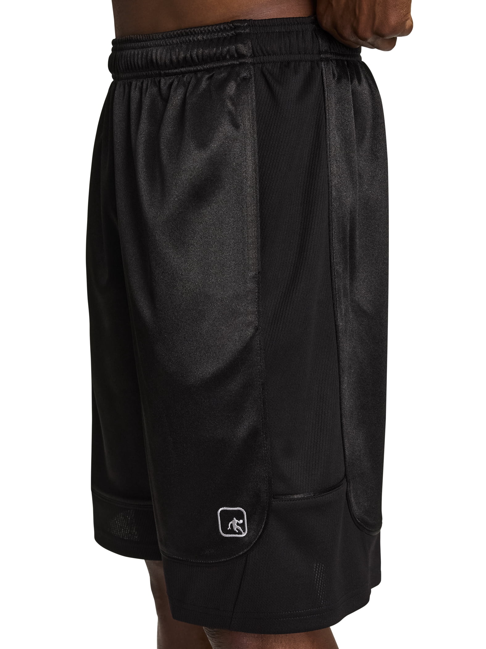 AND1 Men's and Big Men's All Court Short, 11" inseam, up to Size 5XL