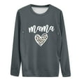 thumbnail image 5 of Xiulive Women Causal Maternity Nursing Sweatshirt Comfort Friendly Zip Breastfeeding Pullover Tops, 5 of 5