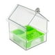 thumbnail image 2 of Cubo transparente para comederos de aves | Casa decorativa colgante de alimentación de la villa | Estación de comida al aire libre | Duradero, fácil de limpiar | Pinzones Colibríes | 1 Pack, 2 of 3
