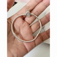 thumbnail image 1 of Pulsera Pandora Chapada En Plata S925 Corona Diamante Clásica Serpiente Hueso Cadena Básica Exquisita Joyería Regalo, 1 of 4