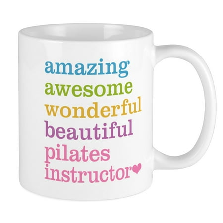 

CafePress - Pilates Instructor Mugs - Ceramic Coffee Tea Novelty Mug Cup 11 oz