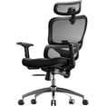 thumbnail image 1 of SIHOO B100 Office Chair, Comfy Ergonomic Office Chair, High Back Computer Chair with Adaptive Dynamic Lumbar Support, Flip-up Armrests for Guitar Playing, Swivel Desk Chair for Long Hours, Grey, 1 of 2