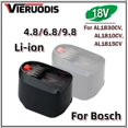 thumbnail image 2 of For Bosch 18V 4.8AH Li-ion Rechargeable Tool Battery PBA PST PSB PSR Bosch Home, Garden Tools (TypeC only) AL1810CV AL1815CV, 2 of 7