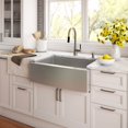 thumbnail image 2 of Kraus 33" Farmhouse Single Bowl Stainless Steel Kitchen Sink with Soundproofing, 2 of 5