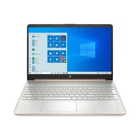 HP 15.6" Gaming Laptop, AMD Ryzen 5 3500U, 8GB RAM, Integrated Graphics , 256GB SSD, Windows 10, Rose Gold, 15-EF0025