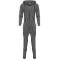 thumbnail image 4 of LAICAIW Combinaison à Capuche pour Hommes, Pyjama une Pièce à Fermeture Éclair, Combinaison de Jogging, 4 of 6